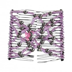 Accesoriu tip glamour pentru prins parul din metal cu pini de insertie PZS011KK - Rose